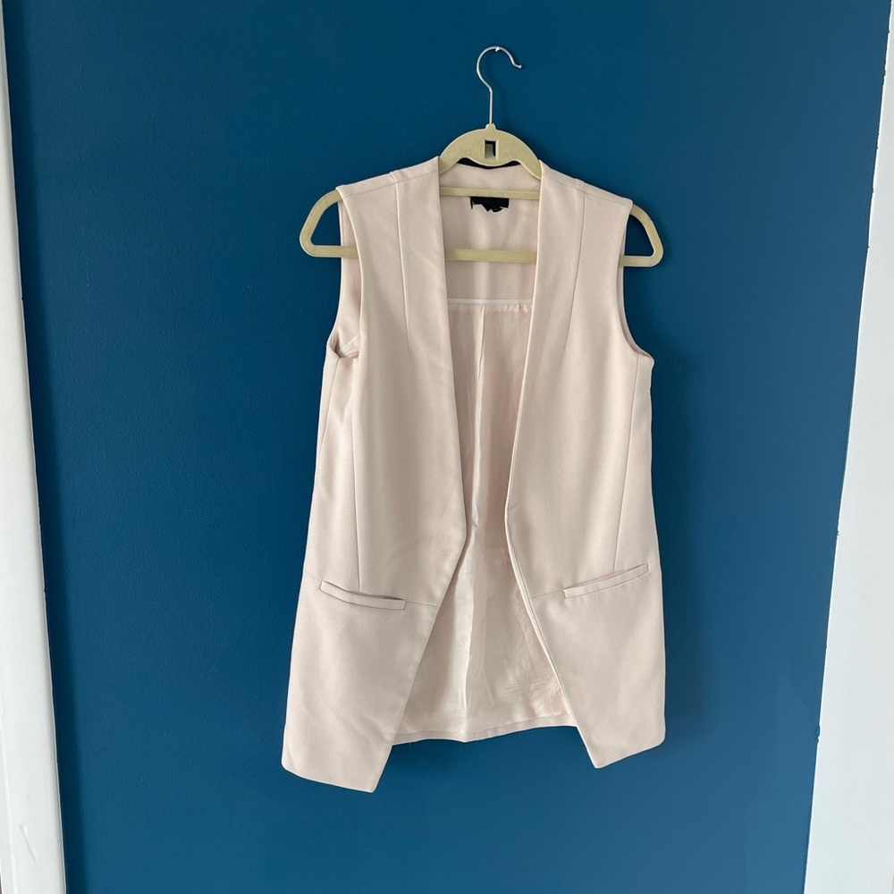 Blush TopShop Sleeveless Vest
